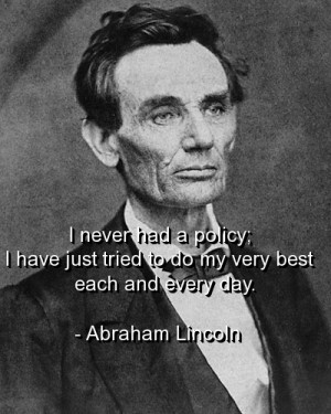 Abraham Lincoln Quotes Sayings