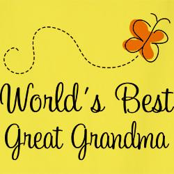 Worlds Best Great Grandma Apron Gift