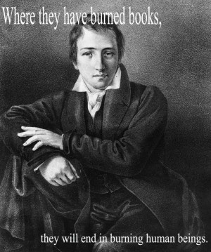 Heinrich Heine, one of great German poets of the 19th century ...