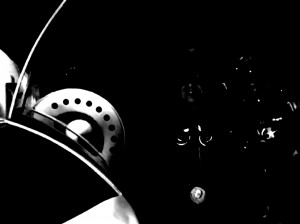Black & White: Rick Moranis as Dark Helmet in Spaceballs