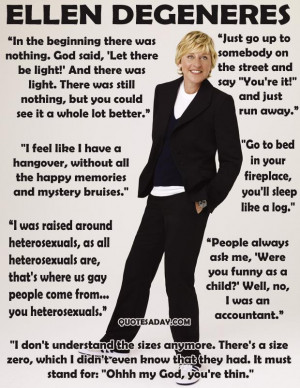 Funny Ellen Degeneres Quotes – 25 Pics