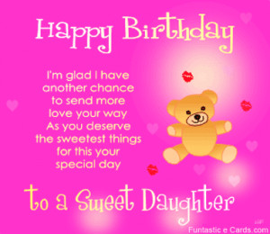 Daughter Birthday Quotes, Birthday Quotes - FunStoc
