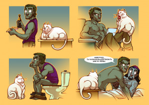 Annoying Cat Katerinich