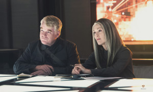 Alma Coin and Plutarch Heavensbee
