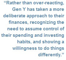 Gen Y's Financial Perspective Most Changed by Financial Crisis