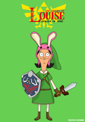 The Legend of Louise (Bob's Burgers / Zelda xover) by LukeSimms