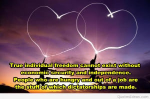 hearts love freedom quote