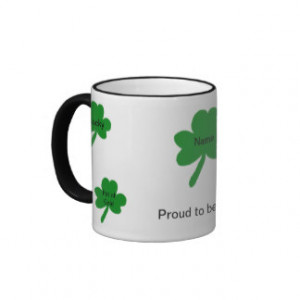 Irish Pattern And Sayings Mug