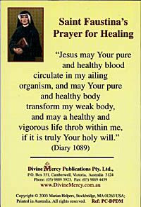 st faustina healing prayer more divination mercy faustina healing ...