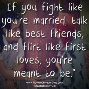 You're Meant To Be Love Quote