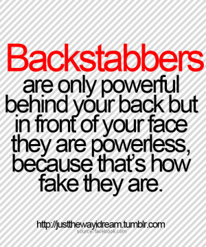 backstabbers