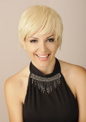 Laat los haar rug en licht gescheurd of losse staart gevangen in de ...