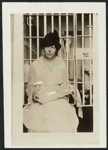 Alice Paul in jail