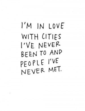 cities, love, people, quote. true