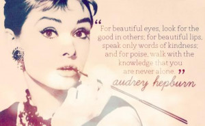Quotes Beautiful Audrey...