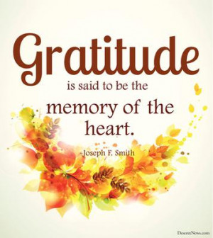 Attitude of gratitude': 25 quotes from LDS leaders on being thankful