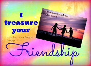 treasure your friendship love friend free image