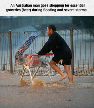 funny-man-shopping-beer-flood