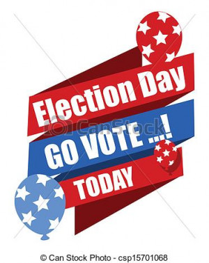 presidential election day clip art