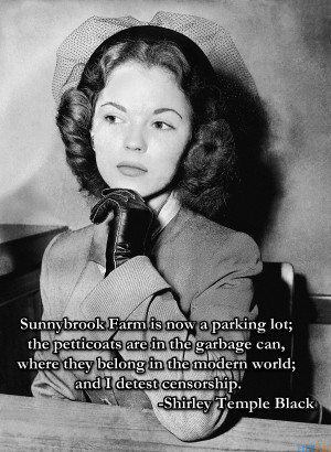 10 Funny And Inspiring Quotes From The Indomitable Shirley Temple