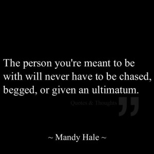 Mandy Hale quote #meanttobe