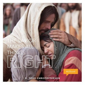 The Savior makes all things Right