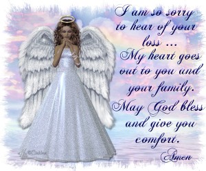 terribly sorry for your loss.