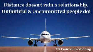 Unfaithful and uncommitted people do