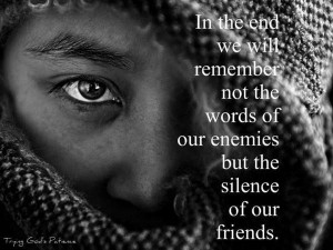 Images silence of our friends picture quotes image sayings