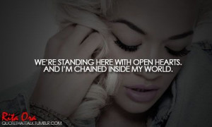 Rita Ora quote..