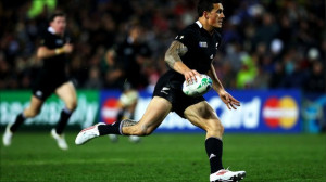 Sonny Bill Williams on the wing: 