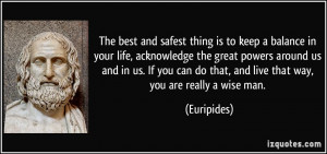 Euripides Quote