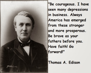 Wise and Famous Quotes of Thomas Edison - 3