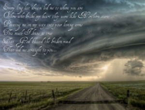 God Bless the broken road,That led me straight to you…xImage Credit ...