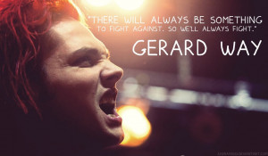 Gerard Way, we'll always fight by 333Miami333
