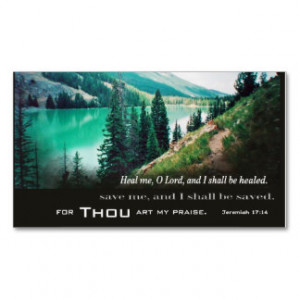 Bible Verses Business Cards