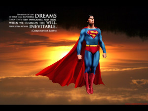 watched all the Christopher Reeve superman films again recently.