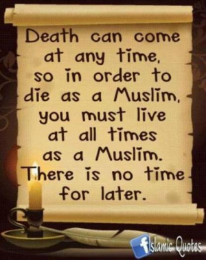 Quotes About Life And Death Islam