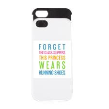 Cute Running quotes iPhone 5/5S Wallet Case