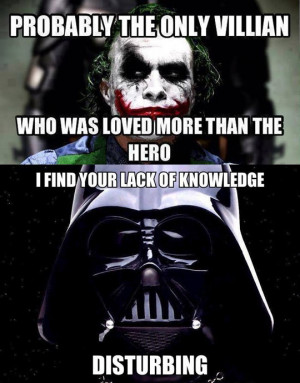 Funny Darth Vader Joker Villain1jpg Picture