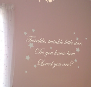 Nutmeg - Twinkle Twinkle Wall Quote