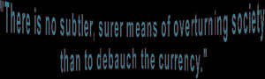 Capitalism Currency Gold Inflation John Maynard Keynes Just Thinking ...