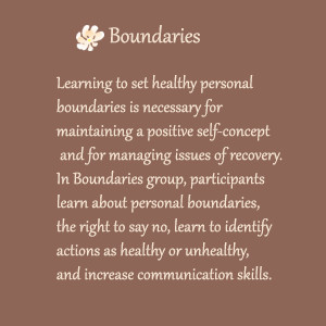 Boundaries: Learning to set healthy personal boundaries is necessary ...