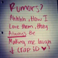 rumors #funny
