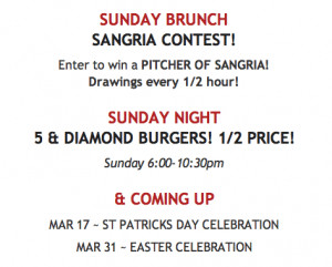 The 5 And Diamond Harlem – Saturdays & Sunday Brunch!