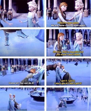 Frozen - movie quote