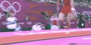 Kohei Uchimura’s Vault at the London 2012 MAG: AA Finals