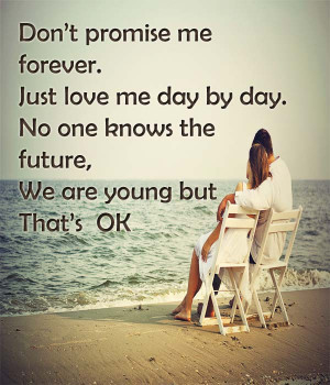 Don’t Promise Me