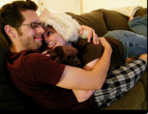 Can we get some Pics of hugs with the Felines .