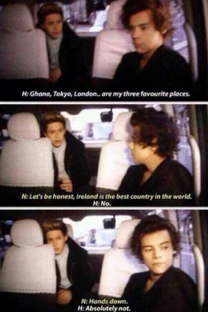 Harry and Niall